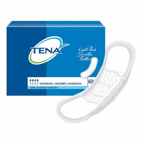 Tena, Bladder Control Pad 12 Inch Length Moderate Absorbency 41409, Case Of 3