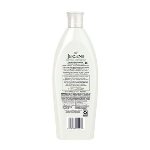 Jergens, Hand and Body Moisturizer Jergens  Aloe Relief 10 oz. Bottle Scented Lotion, 10 Oz