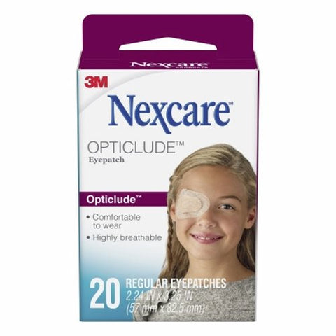 3M, Eye Patch Regular Adhesive, Box Of 20