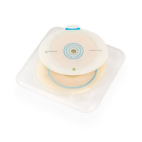 Coloplast, Ostomy Barrier SenSura  Mio Flex Trim to Fit, Standard Wear Elastic 50 mm Red Code 3/8 to 1-7/8 Inch, Box Of 5