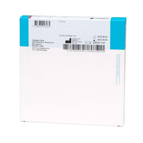 Coloplast, Ostomy Barrier SenSura  Mio Flex Trim to Fit, Standard Wear Elastic 50 mm Red Code 3/8 to 1-7/8 Inch, Box Of 5
