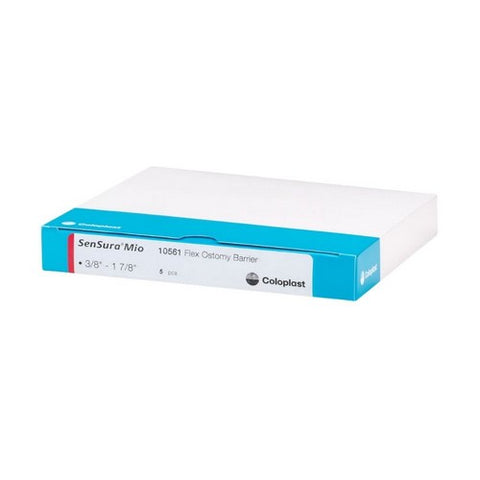 Coloplast, Ostomy Barrier SenSura  Mio Flex Trim to Fit, Standard Wear Elastic 50 mm Red Code 3/8 to 1-7/8 Inch, Box Of 5