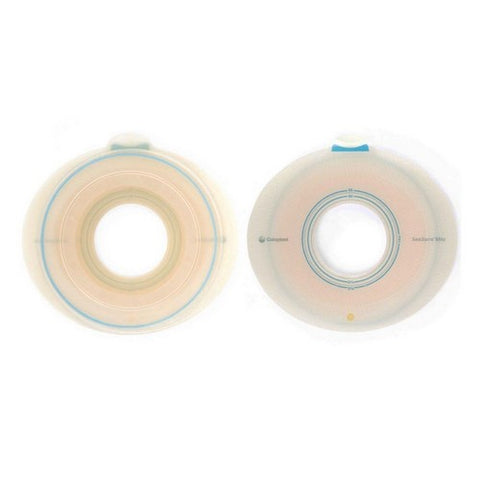 Coloplast, Ostomy Barrier SenSura  Mio Flex Pre-Cut, Standard Wear Elastic 70 mm Yellow Code 1-3/4 Inch Stoma, Box Of 5