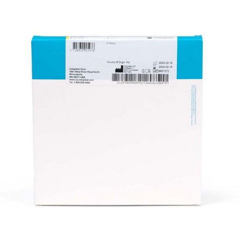 Coloplast, Ostomy Barrier SenSura  Mio Flex Pre-Cut, Standard Wear Elastic 70 mm Yellow Code 1-3/4 Inch Stoma, Box Of 5