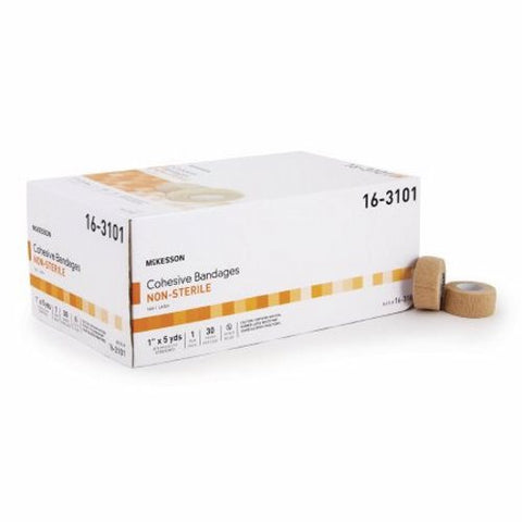 McKesson, Cohesive Bandage 1 Inch X 5 Yard Self-adherent Closure 16-3101, 1 Pack