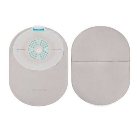 Coloplast, Filtered Ostomy Pouch SenSura  Mio One-Piece System Mini 5/8 to 1-3/4 Inch Stoma Closed End Flat, Tr, Box Of 30