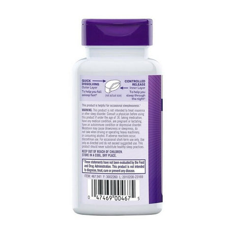 Natrol, Melatonin, 1 mg, Time Release 90 Tabs