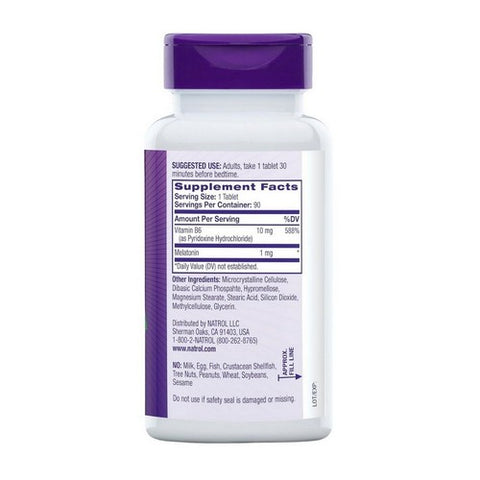 Natrol, Melatonin, 1 mg, Time Release 90 Tabs