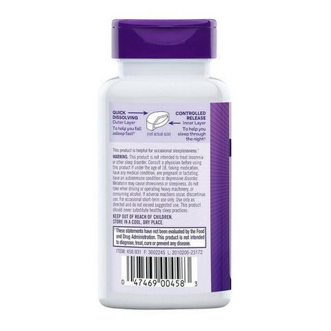 Natrol, Natrol Melatonin Time Release, 3 mg, 100 tabs