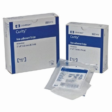 Cardinal, Oil Emulsion Impregnated Dressing Rectangle 3 X 8 Inch Sterile 6115-, Box Of 24