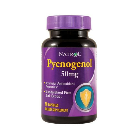 Natrol, Pycnogenol, 50 MG, 60 Caps