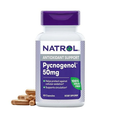 Natrol, Pycnogenol, 50 MG, 60 Caps