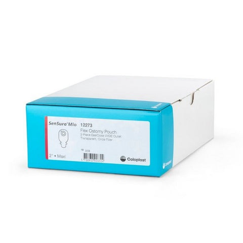 Coloplast, Ostomy Pouch SenSura  Mio Flex EasiClose Two-Piece System Maxi Drainable, Box Of 10