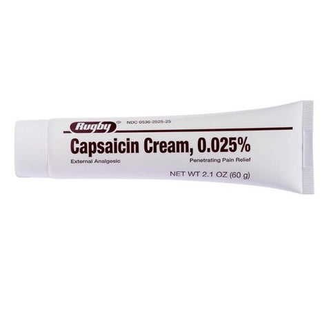 Major Pharmaceuticals, Topical Pain Relief Major  0.025% Strength Capsaicin Cream 0.2 oz., 2.1 Oz