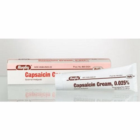 Major Pharmaceuticals, Topical Pain Relief Major  0.025% Strength Capsaicin Cream 0.2 oz., 2.1 Oz