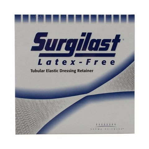 Dermascience, Tubular Elastic Dressing Retainer Surgilast  Small Head, Shoulder, Thigh Cotton 13-3/4 Inch X 25 Yar, Count of 1