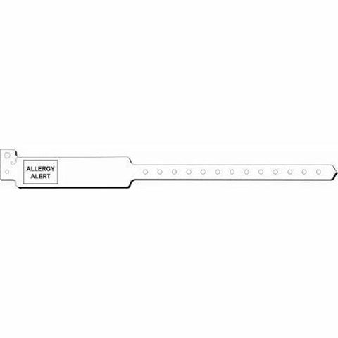Precision Dynamics, Identification Band Sentry  SuperBand  Alert Wristband Permanent Snap Allergy Alert, Box Of 250