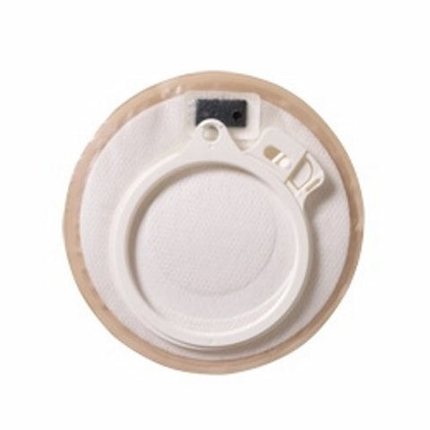 Coloplast, Stoma Cap Assura 1/2 to 2 Inch Stoma Opening, Opaque Color, Blue Coupling, 2-Piece, With Skin Barrie, Box Of 30
