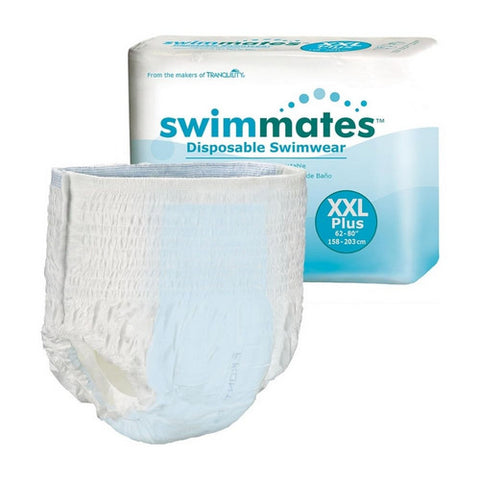 Principle Business Enterprises, Unisex Adult Bowel Containment Swim Brief, 2X-Large, Count of 12