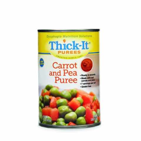 Thick-It, Puree Thick-It  15 oz. Container Can Carrot and Pea Flavor Ready to Use Puree Consistency, 15 Oz