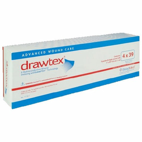 SteadMed, Non-Adherent Dressing 4 X 39 Inch, Box Of 5