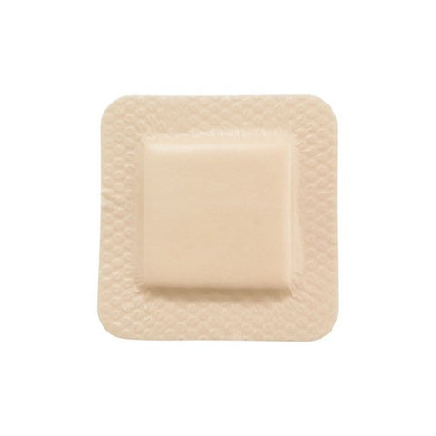 McKesson, Thin Silicone Foam Dressing 4X4 Inch Sterile, 1 Each