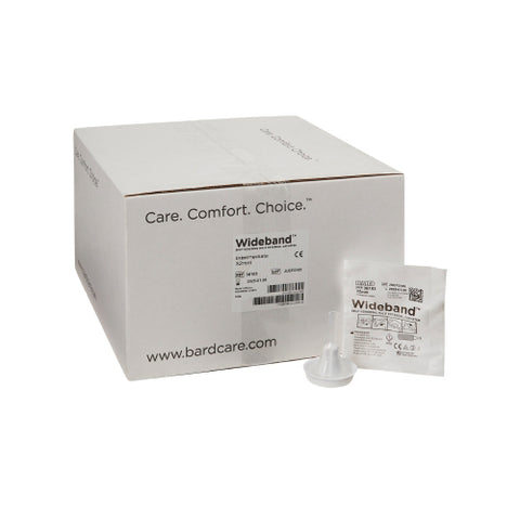 Bard, Male External Catheter Self-Adhesive Band Silicone Intermediate 36103, Box Of 100