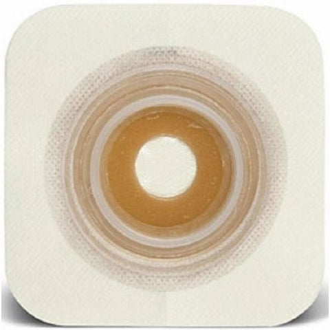 Convatec, Ostomy Barrier SUR-FIT Natura  Trim to Fit Stomahesive Hydrocolloid 57 mm 2-Piece 33 to 45 mm Stoma, Box Of 10
