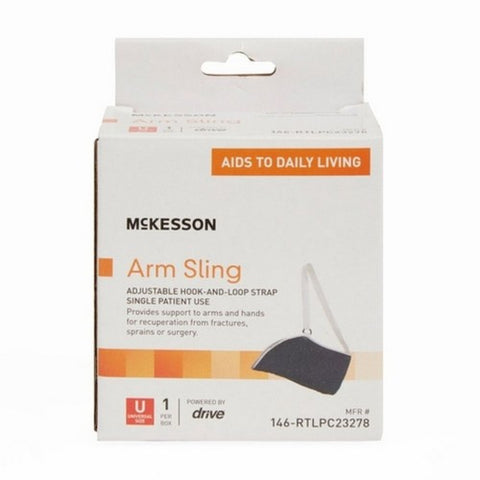 McKesson, Arm Sling McKesson Hook and Loop Strap Closure One Size Fits Most, Count of 1