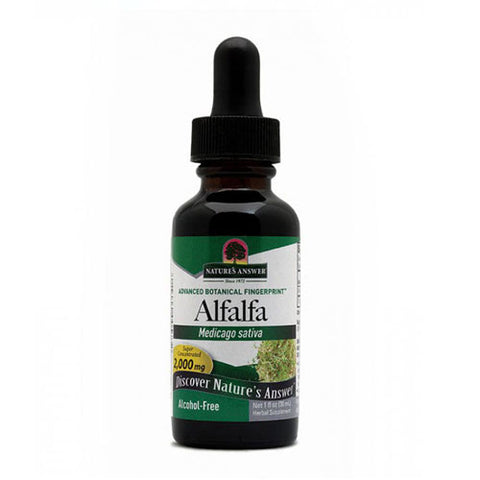 Nature's Answer, Alfalfa, ORGANIC ALCOHOL FREE, 1 OZ
