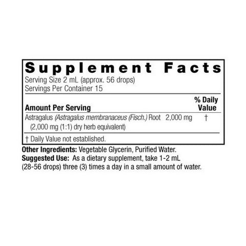 Nature's Answer, Astragalus, Alcohol Free Extract 1 FL Oz