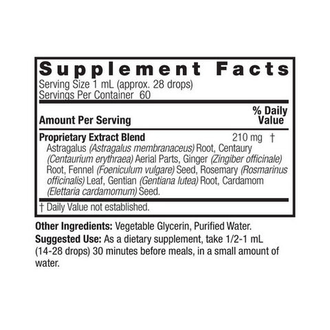 Nature's Answer, Bitters, Alcohol Free 2 FL Oz