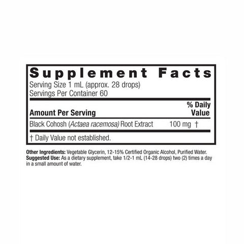Nature's Answer, Black Cohosh, 2 Oz