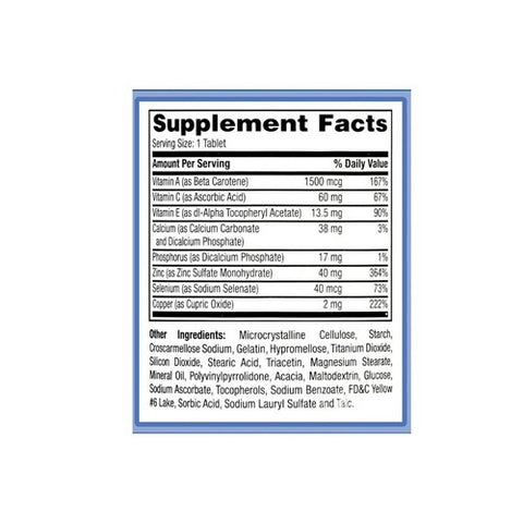 Major Pharmaceuticals, Multivitamin Supplement Prosight Vitamin A / Ascorbic Acid 5000 IU - 60 mg Strength Capsule 120 per, Count of 1