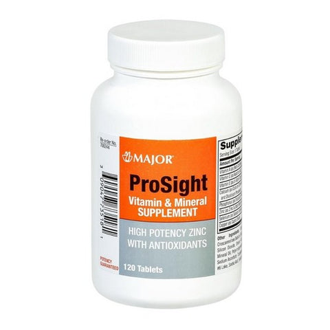 Major Pharmaceuticals, Multivitamin Supplement Prosight Vitamin A / Ascorbic Acid 5000 IU - 60 mg Strength Capsule 120 per, Count of 1