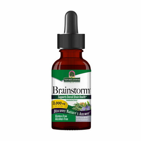Nature's Answer, Brainstorm, ALCOHOL FREE, 1 OZ