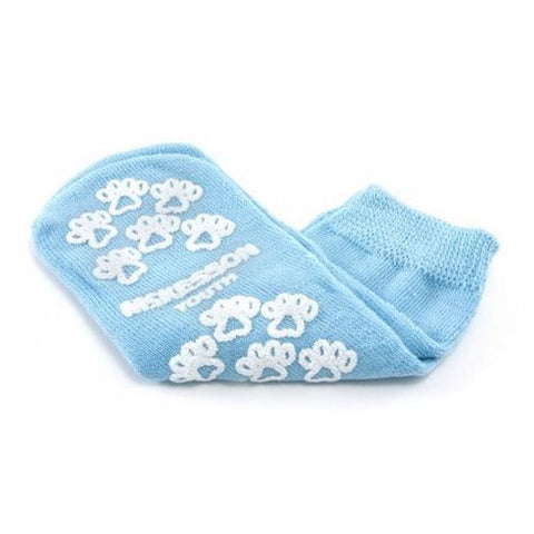 McKesson, Slipper Socks Unisex Child Single Tread 40-3849, Count of 48