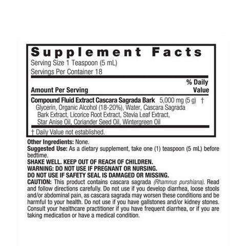 Nature's Answer, Cascara Sagrada, 3 Oz