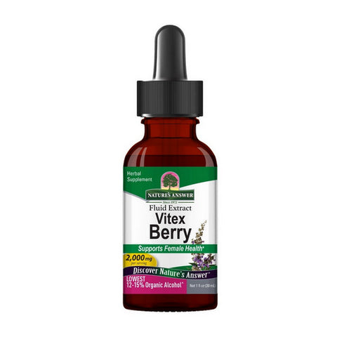 Nature's Answer, Vitex Berry Low Alcohol, 1 FL Oz