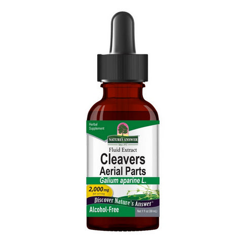 Nature's Answer, Cleavers Alcohol Free, 1 Oz
