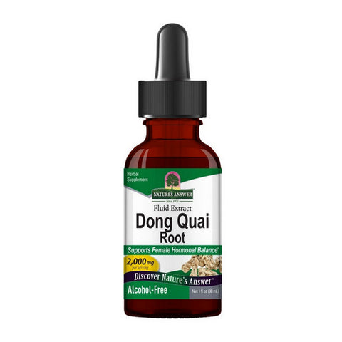 Nature's Answer, Dong Quai, Alcohol Free Extract 1 FL Oz