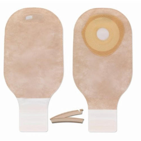Hollister, Colostomy Pouch One-Piece System 12 Inch Length 88425, Box Of 10