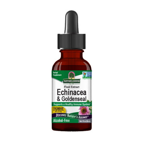 Nature's Answer, Echinacea-Goldenseal, ALCOHOL FREE, 1 OZ
