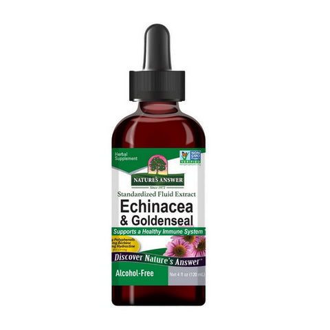 Nature's Answer, Echinacea-Goldenseal, ALCOHOL FREE, 4 OZ