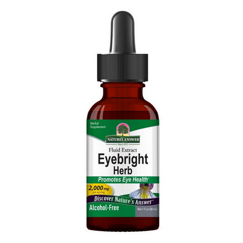 Nature's Answer, Eyebright, ALCOHOL FREE, 1 OZ