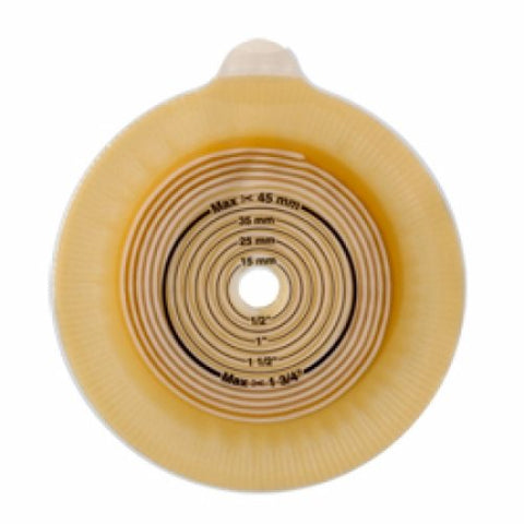 Coloplast, Skin Barrier Flange Assura  Trim to Fit, Extra Extended Wear 5/8 to 1-11/16 Inch Stoma, Box Of 5