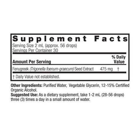 Nature's Answer, Fenugreek Seed, Extract 2 FL Oz
