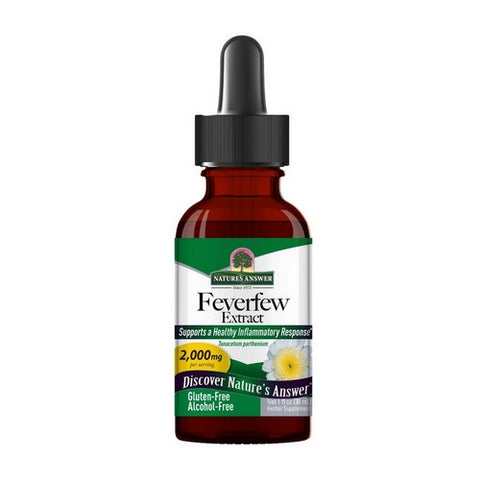 Nature's Answer, Feverfew, Alcohol Free 1 FL Oz