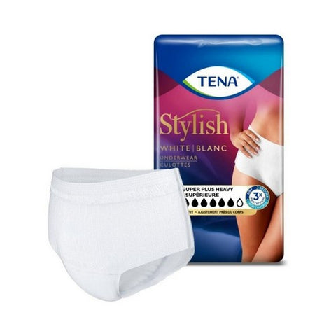 Tena, Female Adult Absorbent Underwear Pull On with Tear Away 54285, Count of 18