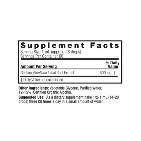 Nature's Answer, Gentian Root Extract, 2 Oz